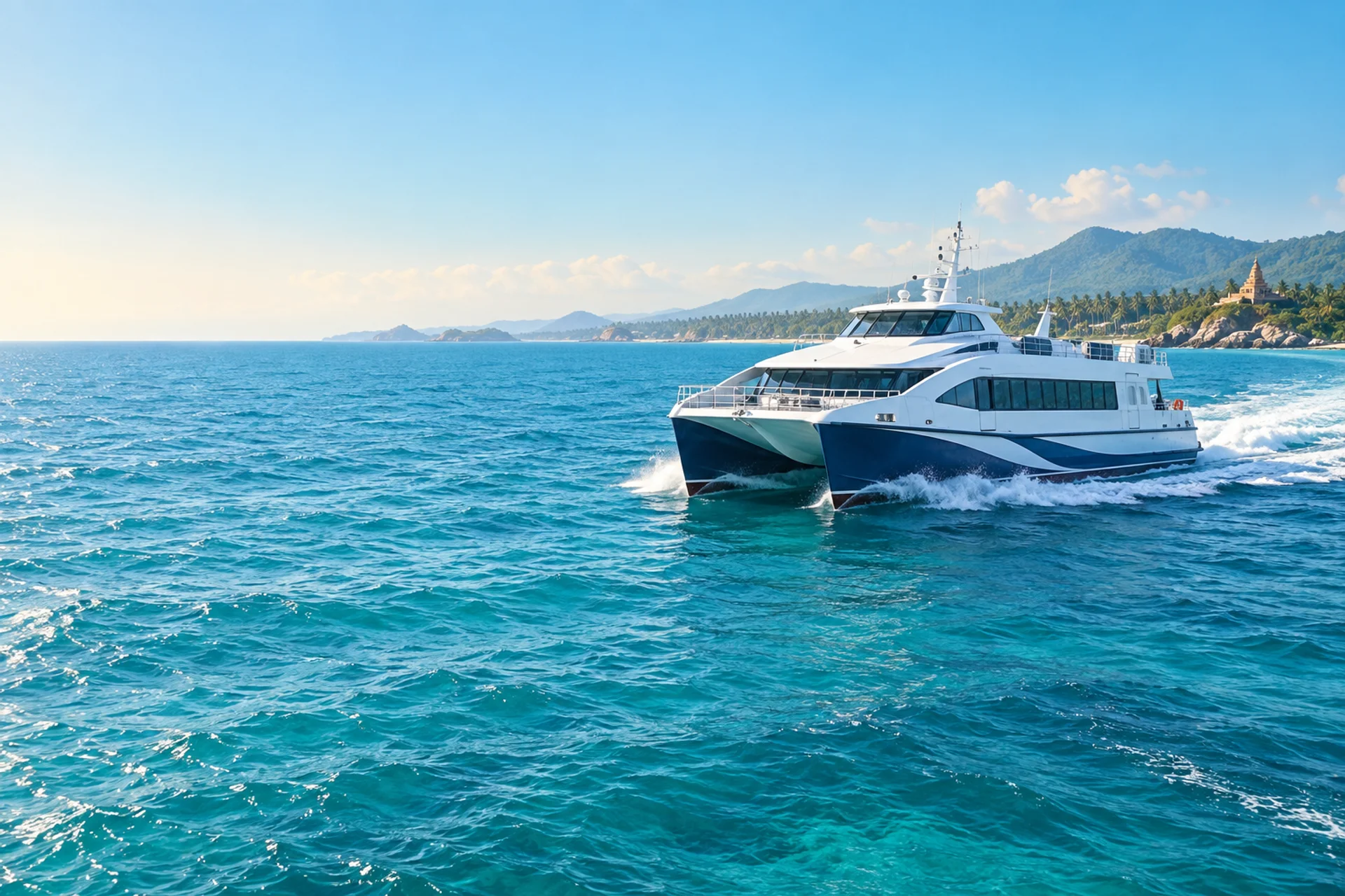 BlueWave ferry app preview